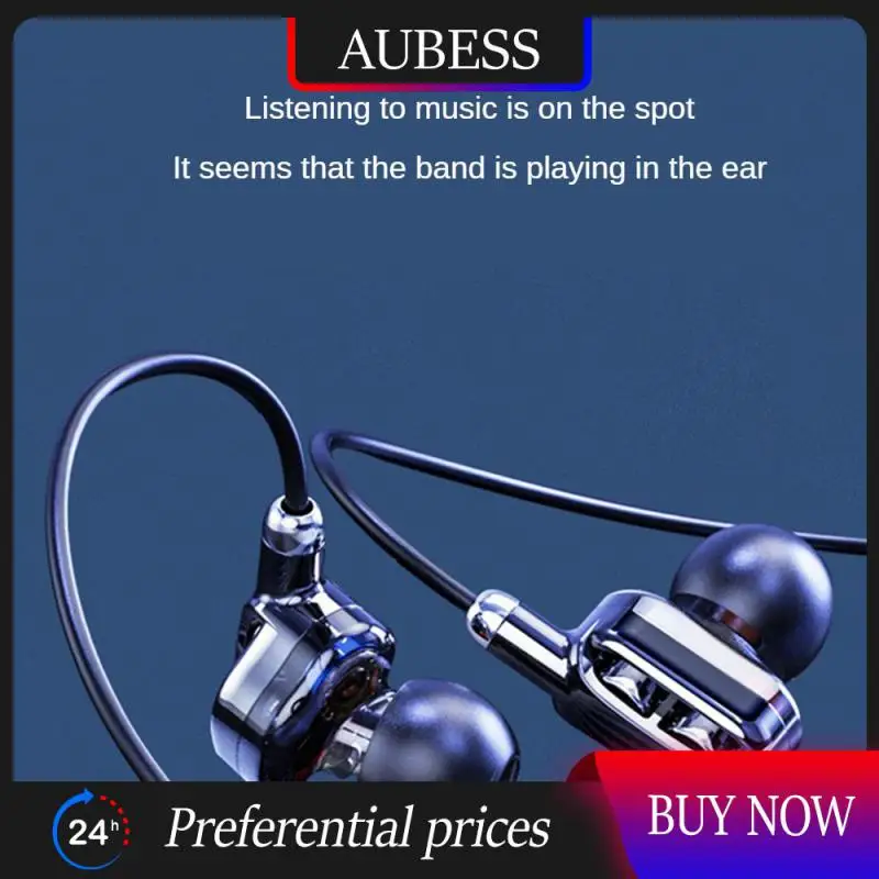 

Tpe Subwoofer Headphones Ergonomic Design Earphone Comfortable To Wear Skin Friendly Anti Noise Earphones Soft Silicone Earphone