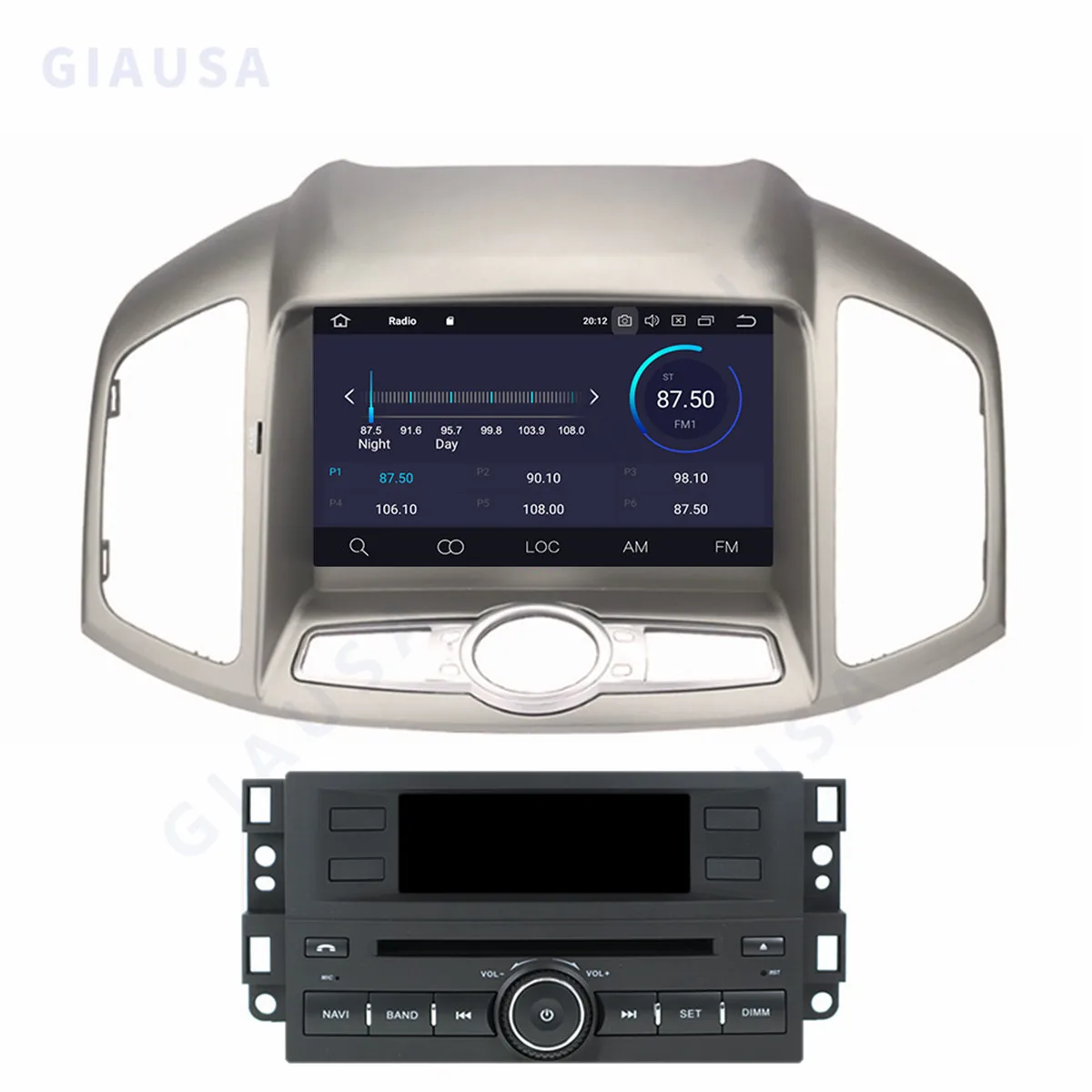 Для Chevrolet Captiva 2011-2018 Android авто навигация GPS автомобильный радио DVD мультимедийный