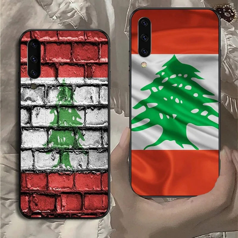 Чехол для телефона с ливанским флагом для Samsung Note 9 10 20 Plus Pro Ultra J6 J5 J7 J8, мягкий черный чехол для телефона
