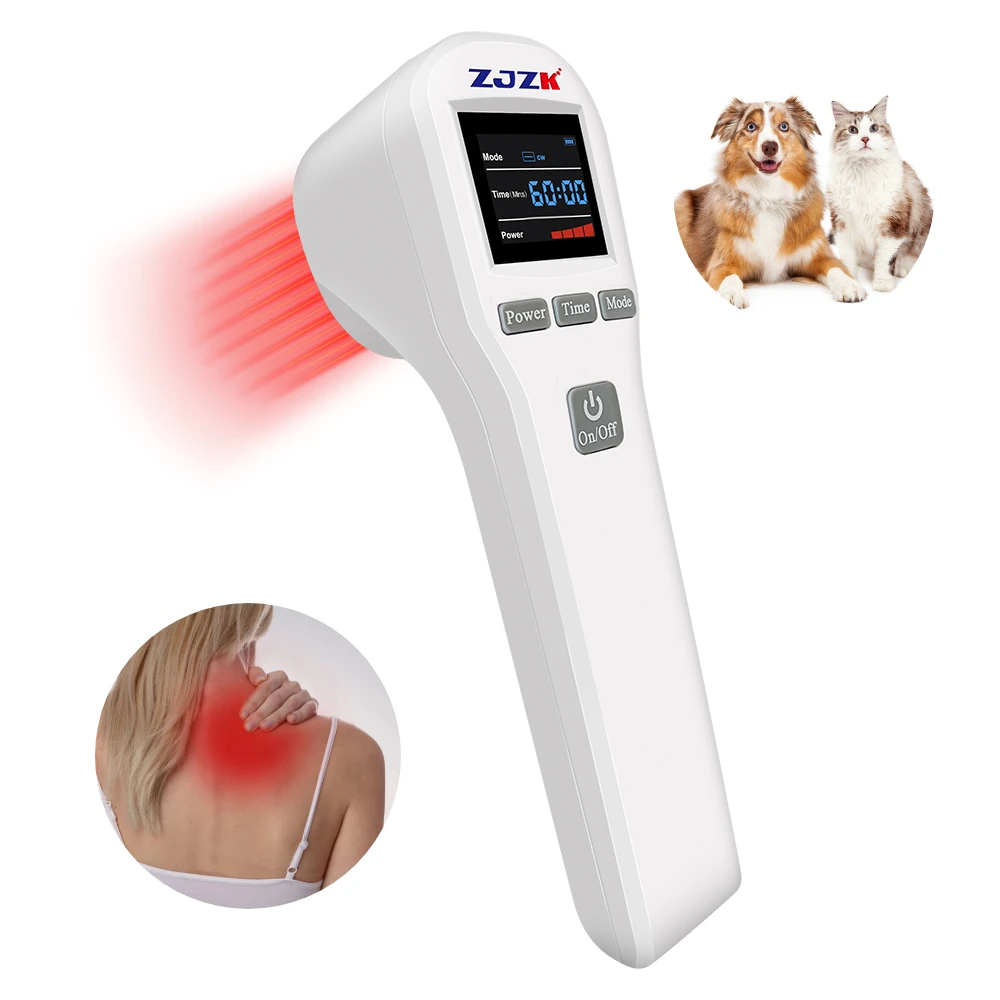 

ZJZK Soft Cold Laser Treatment Device 808nm Physical Therapy Sport Injury Muscle Stimulator Waist Back Knees Ankles Pains Relief