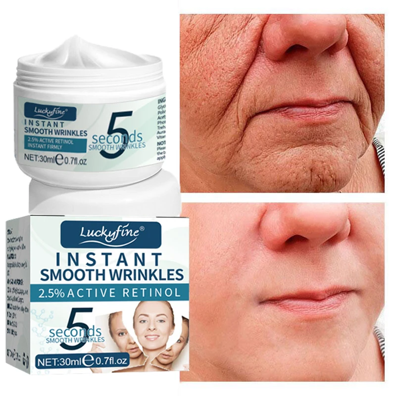 

Instant Wrinkle Remover Face Cream Retinol Lifting Firming Cream Fade Fine Lines Anti-aging Whiten Moisturize Korean Cosmetics