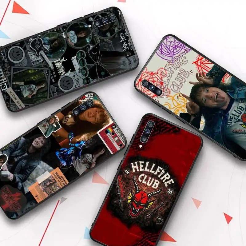 

Stranger Things Season 4 Hellfire Club Phone Case for Samsung Galaxy A 51 30s a71 Soft Silicone Cover for A21s A70 10 A30 Capa
