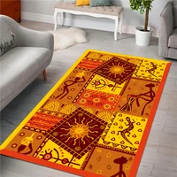 african culture newfashion area rug gift 3d printed room mat floor anti slip large carpet home decoration style 2