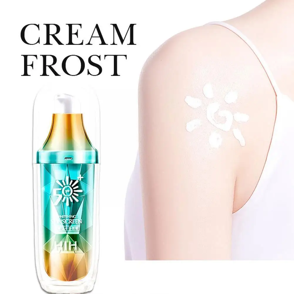 

Facial Body Sunscreen Whitening Essence UV Protection Refreshing Waterproof Beauty Invisible Skin 50 40g Care Moisturizing I7P4