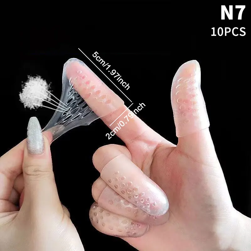 

Силиконовые напальчники KuZHEN, 10 шт.