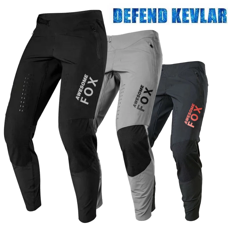 

Men Defend MTB Cycling Pants MX Mountain Dirt Bike Pant Motorcycle Warm XC Racing Pant Downhill Motocross Off Road Trousers