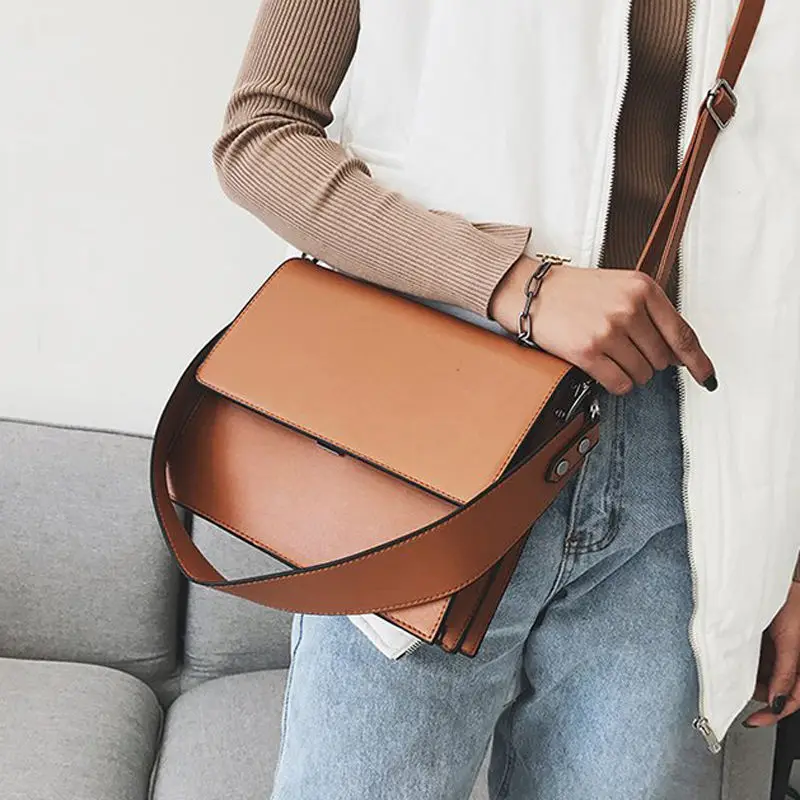 

Female briefcase fashion brand designer versatile shoulder strap bag female messenger small bag casual office style