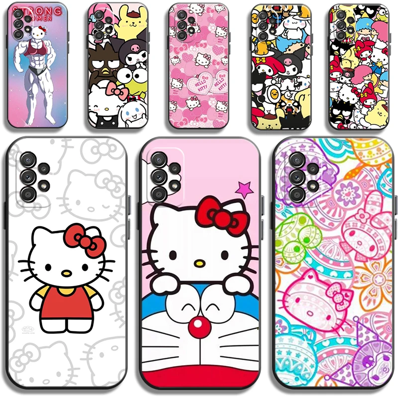 

TAKARA TOMY Hello Kitty Phone Cases For Samsung Galaxy S20 FE S20 Lite S8 Plus S9 Plus S10 S10E S10 Lite M11 M12 Coque