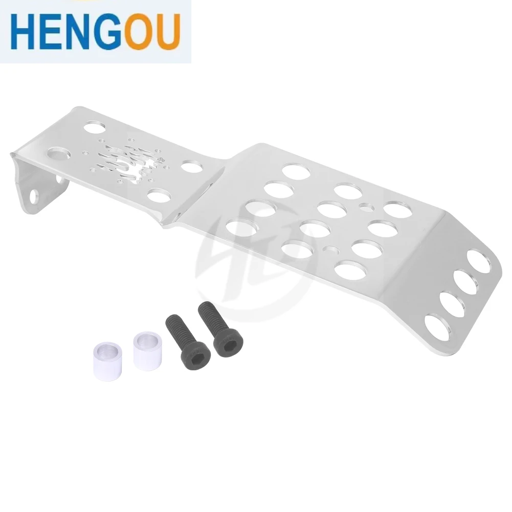 

Motorcycle Chrome Chin Fairing Spoiler Cover Engine Skid Plate Chassis Guard Protector Metal For Harley Sportster XL 883 1200 48