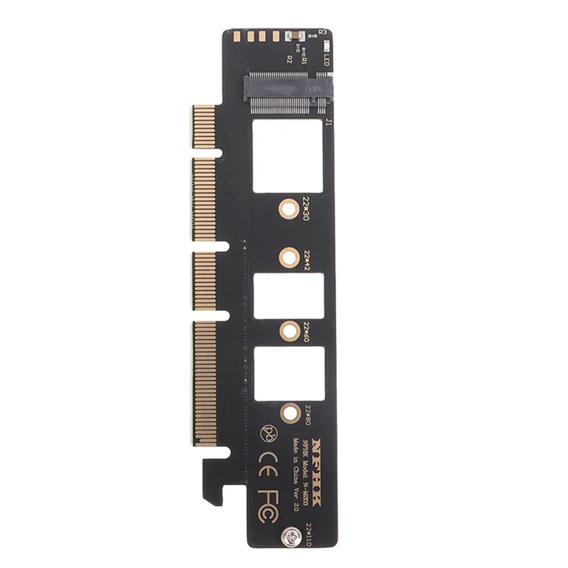 

Переходник NVMe M.2 NGFF SSD на PCIe X4 на NVMe M.2