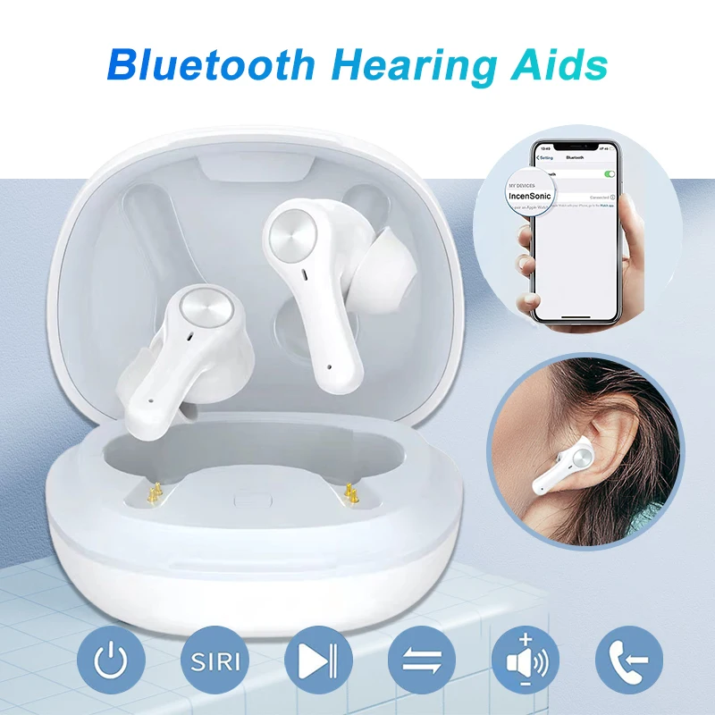 

Новые слуховые аппараты SR61, перезаряжаемые наушники для глухости/пожилых людей, регулируемый беспроводной невидимый усилитель звука уха, Прямая доставка