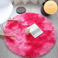 round plush carpet for living room anti slip fluffy large area mat thick bedroom decorative carpets floor soft rug home pink rug