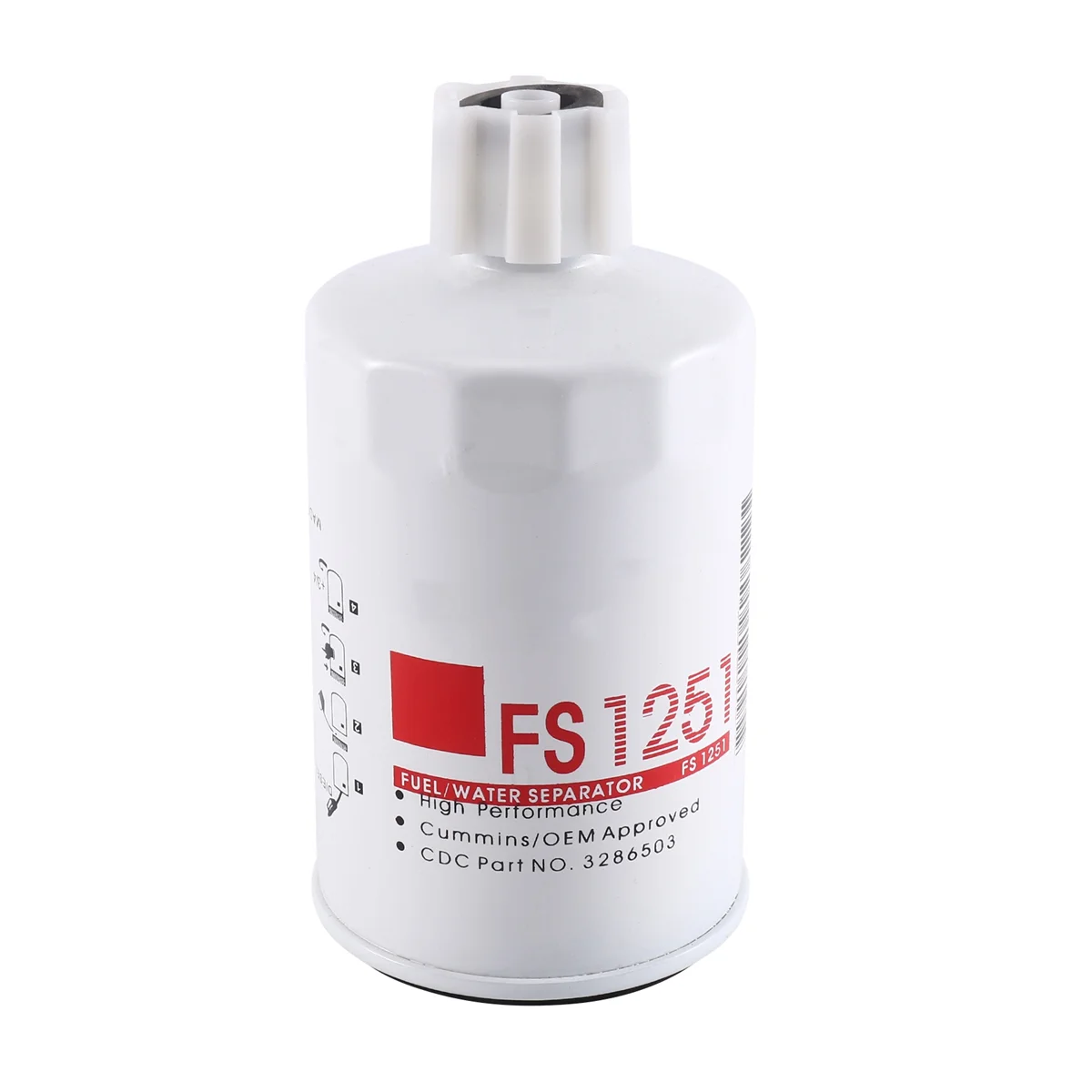 

Для топливного фильтра/воды FS1251