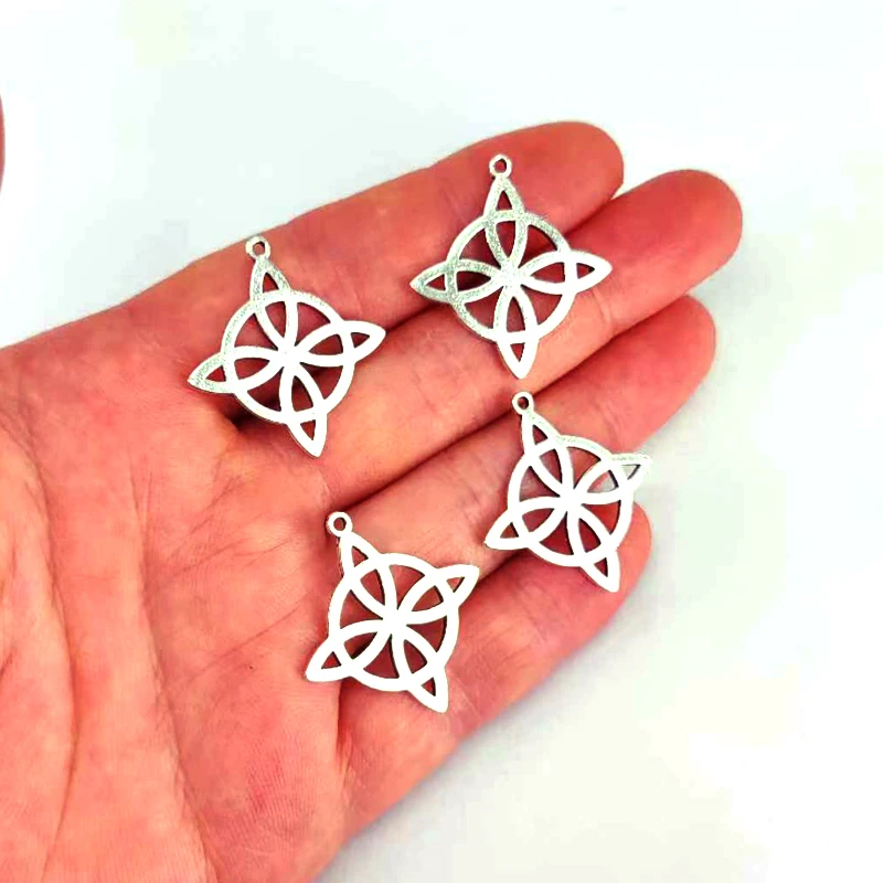 

50pcs free shipping Viking Rune Irish Knot pendant charm for women DIY