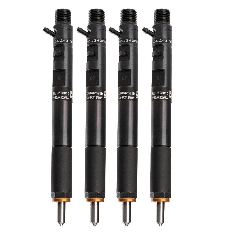

4X EJBR02801D CRDI Diesel Fuel Injector for Hyundai Terracan KIA Carnival/Sedona 2.9Diesel 33800-4X500 33801-4X500