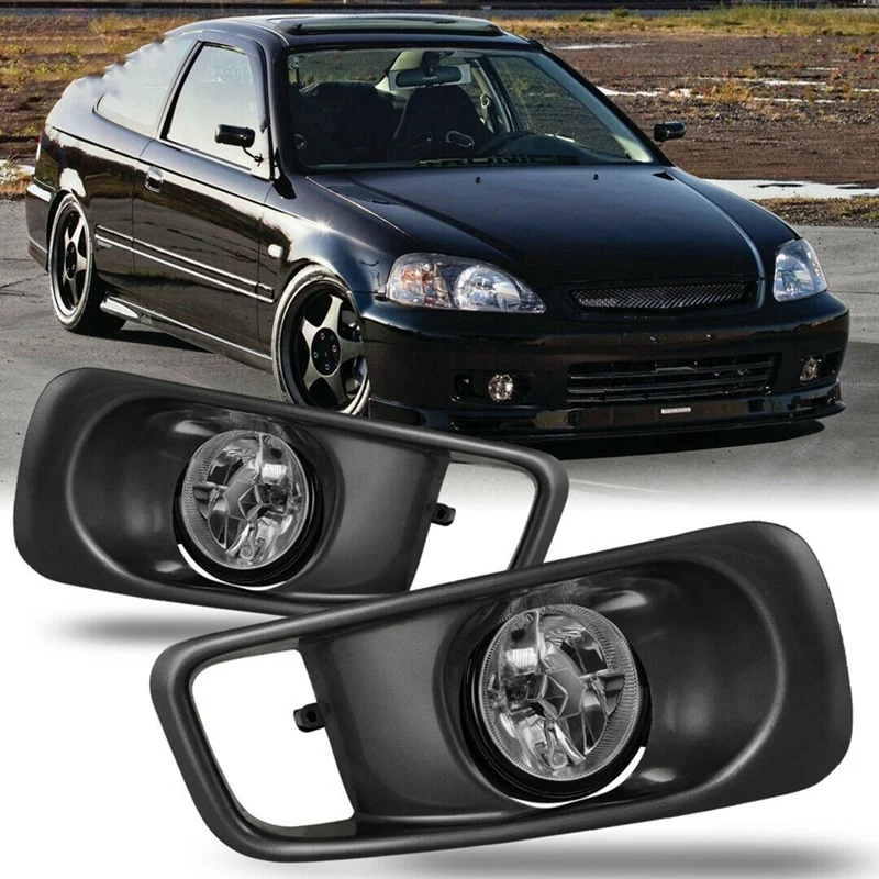 

1 пара, противотуманные фары для Honda Civic 1999-2000