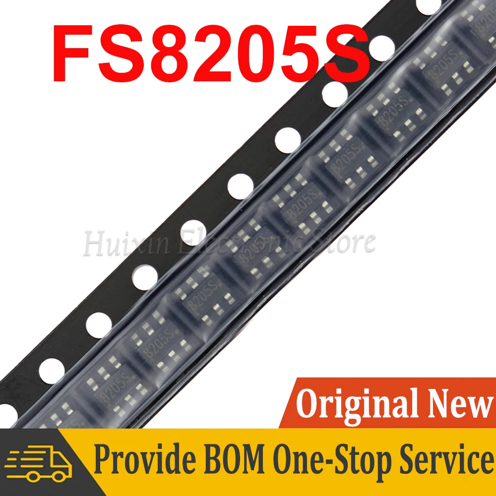 

20pcs 8205 SOT23 8205A SOT CEG8205A FS8205A SOT23-6 SMD New and Original IC Chipset