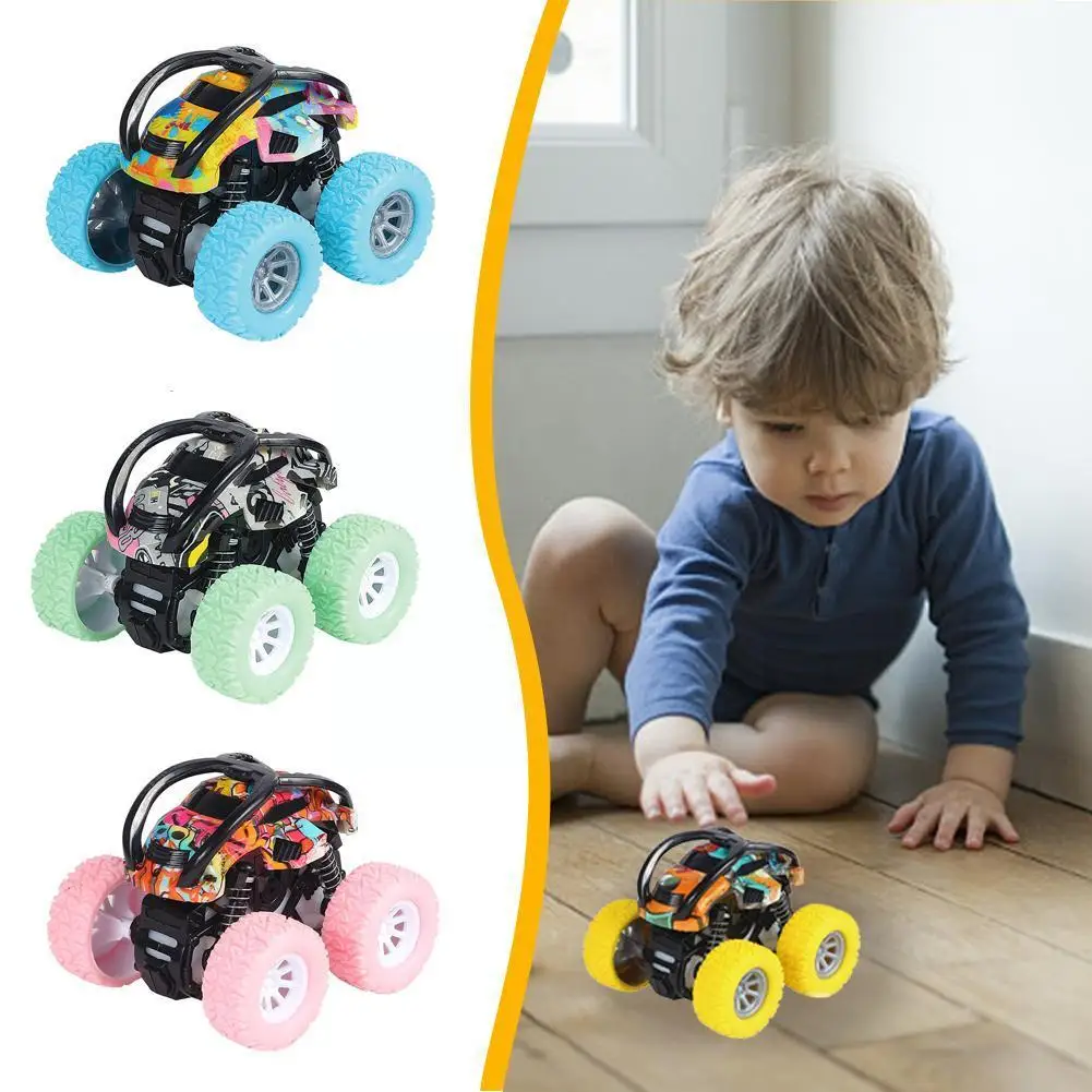 

Mini Inertial Off-road Vehicle Pullback Children Toy Car Car Super Kids Truck Friction Suv Stunt Plastic Toys Car Blaz T1v1
