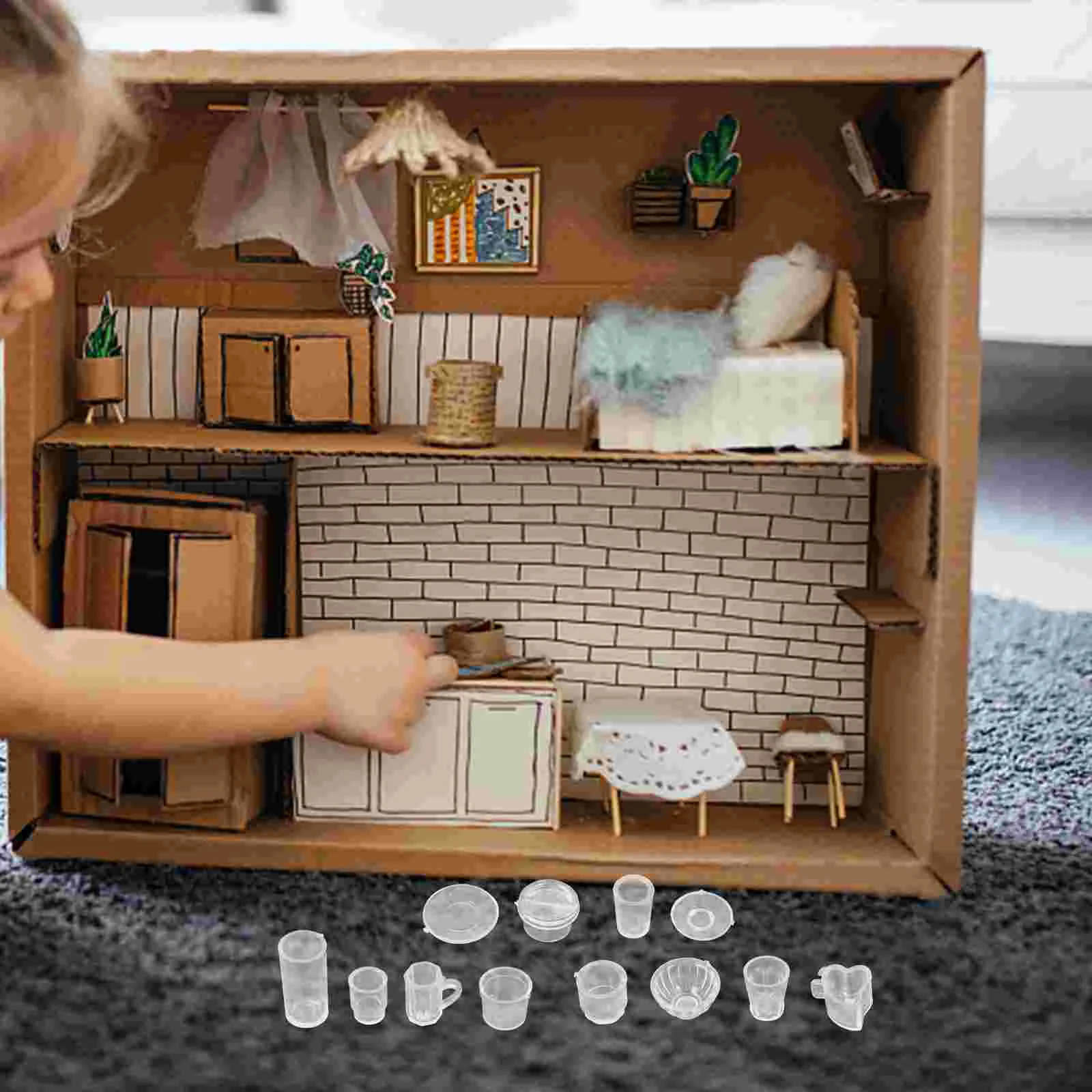 15 шт. аксессуары мини-кухонная утварь детские игрушки для девочек детский