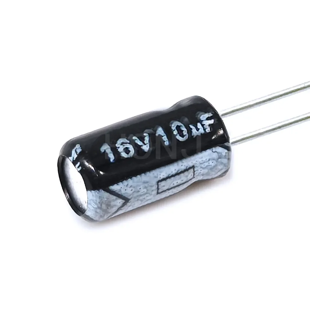 50шт ​ ​ 10uF 16V 10MFD 16Volt 4*7mm Алюминиевый электролитический конденсатор радиальный 10mf16v 10uf16v 16v10mf 16v10uf ±20% ​ ​ (art.: 3920ce504e73b) - 3920ce504e73b