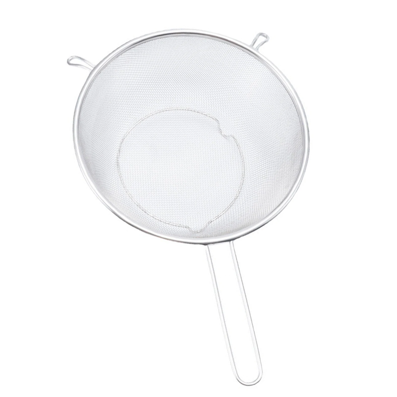 

Fine Mesh Oil Strainer Stainless Steel Colanders And Sifters Reinforced Frame And Sturdy Handle Sift Strain Drain And Rinse