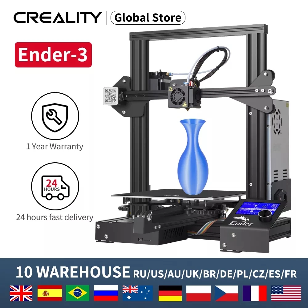 3D-принтер CREALITY обновленная версия 32 бит Φ Pro/3 Pro/Φ/3S1 Pro полный комплект для