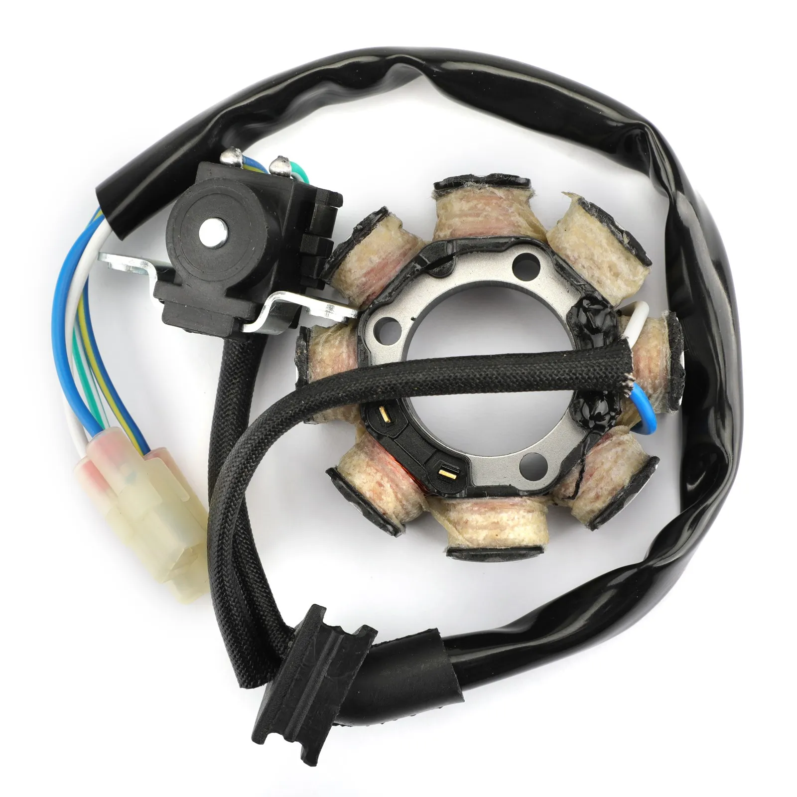 Фото Катушка статора генератора Topteng, 8-полюсная для Honda CRF250R 04-09 CRF 250 R 31120-KRN-670 №4