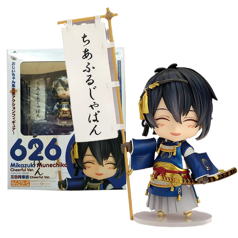 

Genuine Touken Ranbu Online Action Figure 1013 Envy Q Version Nendoroid Collection Model Anime Action Figure Toys for Children