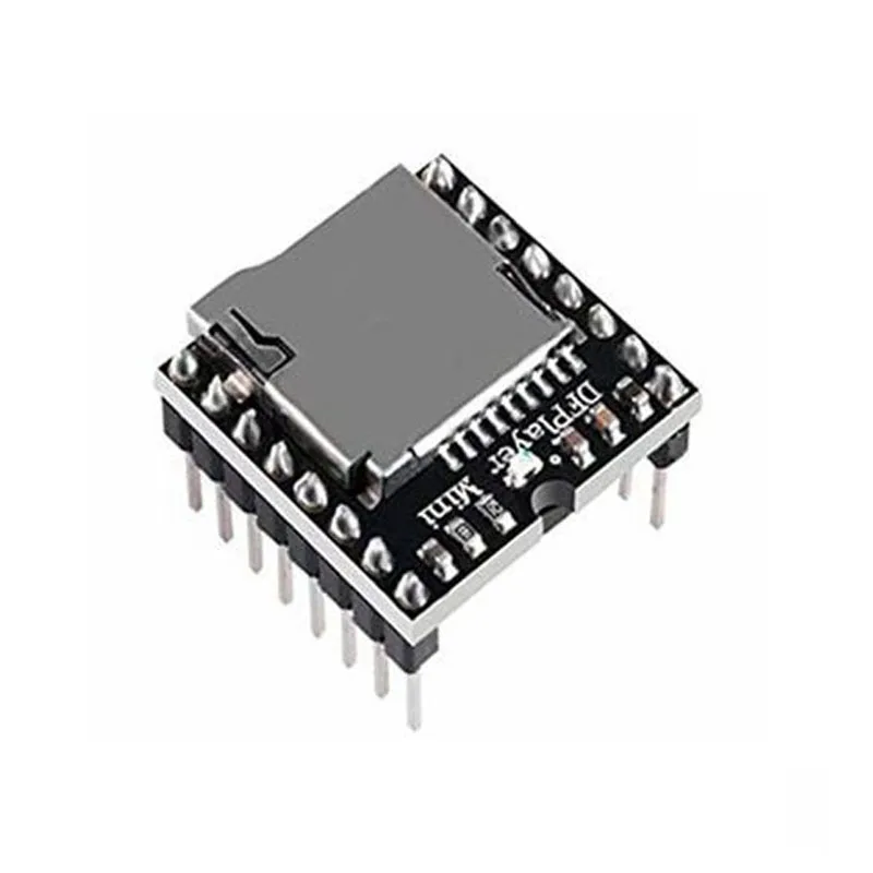 4 шт./лот Dfplayer мини-модуль MP3-плеера для UNO R3 плата декодирования голоса поддержка