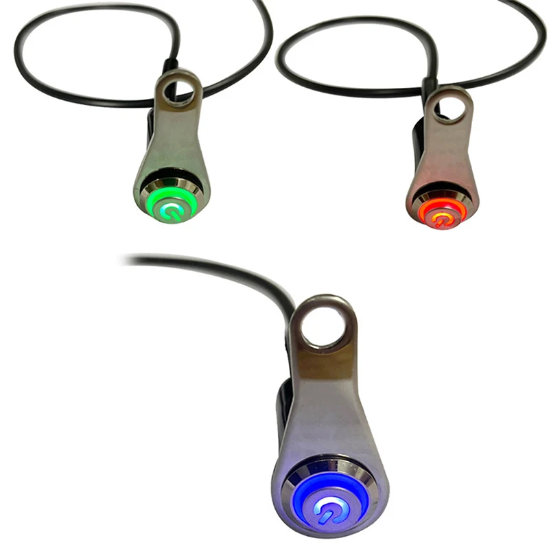 Светодиодный переключатель для мотоцикла ВКЛ + ВЫКЛ крепление на руль