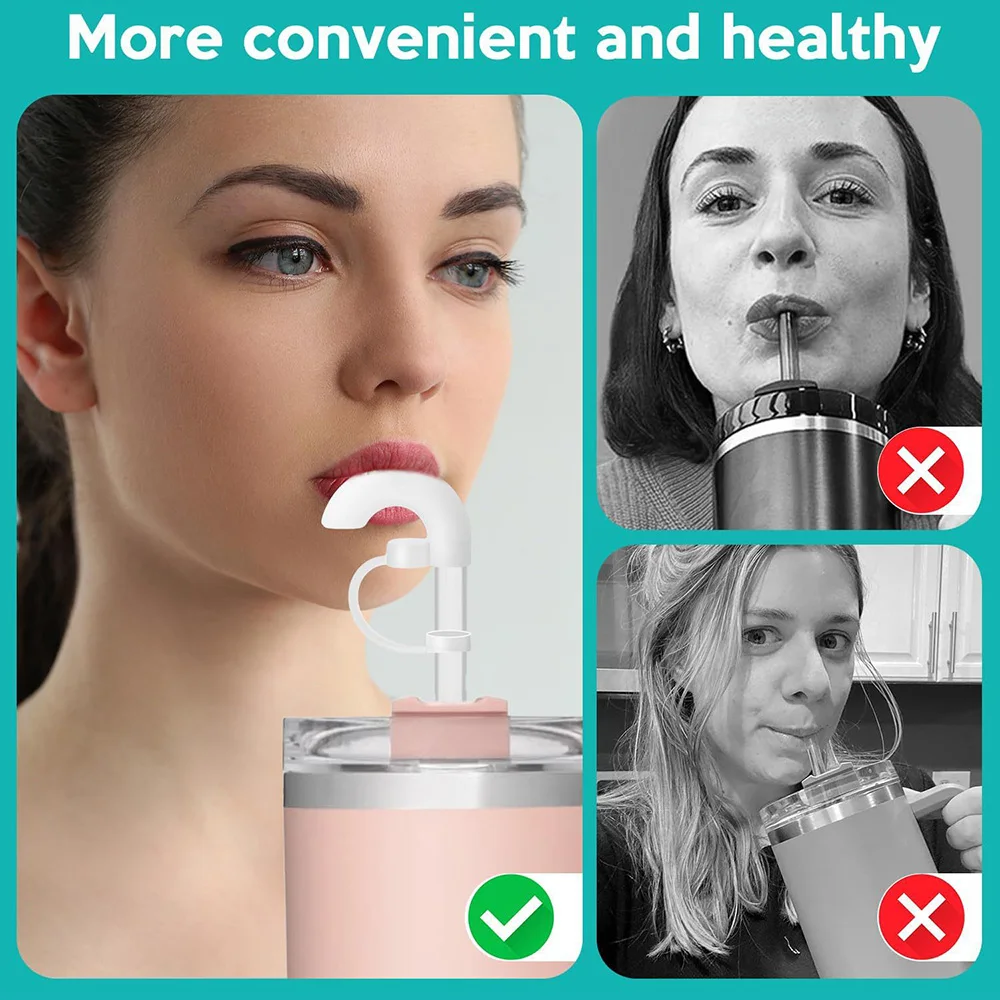 9мм крышки для силиконовых соломинок многоразовые устойчивые к морщинам и пыли