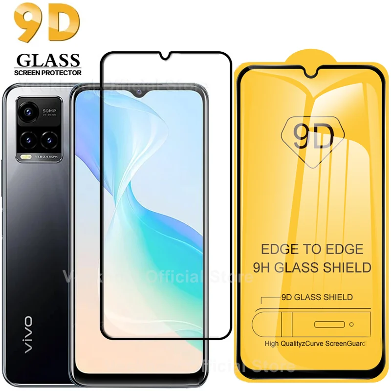 

2-4PCS 9D Glass for VIVO Y20 Y31 Y77 Y73S Y75 Y91 Y85 V21 V23 V 25 V17 V19 Neo 4G 5G Anti Explosion Screen Protector Film