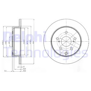 

DELPHI BG4115 06 RAV4 2,0-2,2