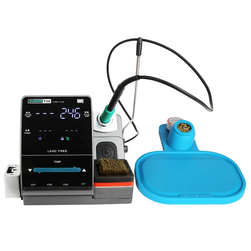 Производитель! Паяльная станция SUGON T28 паяльник sugon