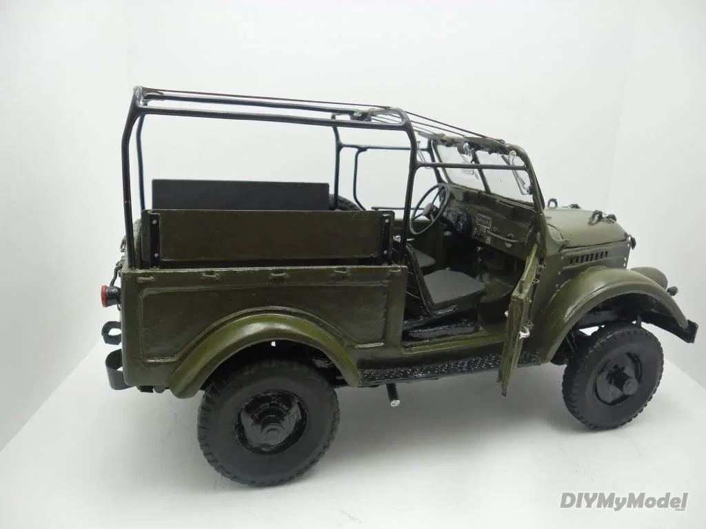 DIYMyModeI Gaz-69 of the Soviet Union_ M jeep  DIY Handcraft Paper Model KIT Handmade Toy Puzzles Gift Movie prop