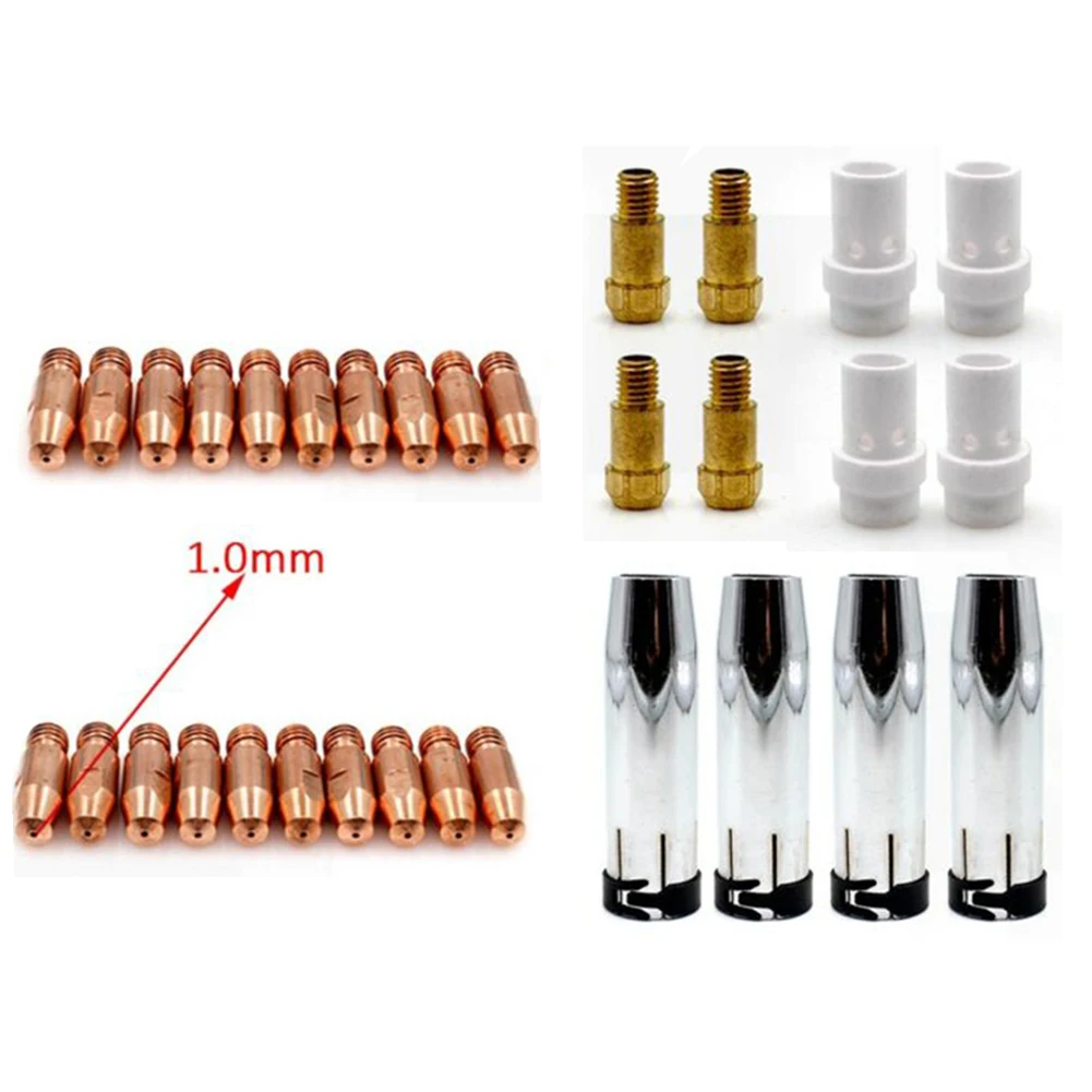 

1Set MIG Welding Equipment MIG Consumables For Binzel MB36 KD MIG Weld Contact Bracket Conical Nozzle Gas Diffuser Torch Consuma