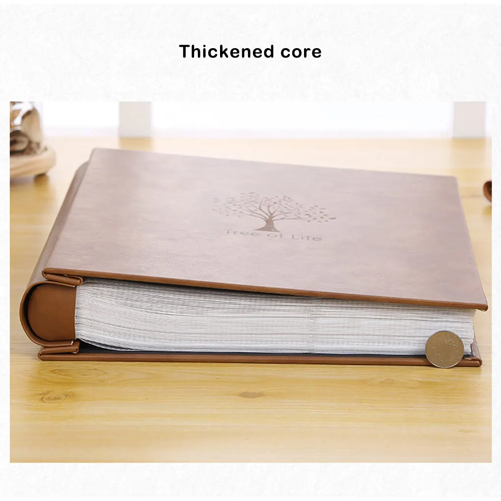 

Photo Album 770 Pockets Picture Holder Waterproof Memorial Book Transparent