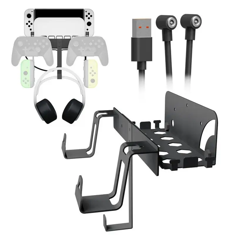 

For Switch Wall Bracket Handle Headphone Game Card Storage Rack Game Control Stand Holder For Ns Switch Game Accessories