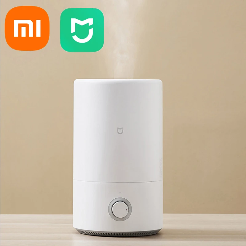 

Увлажнитель воздуха Xiaomi Mijia, вместительный очиститель воздуха 4 л, с емкостью для воды, достаточный объем запотевания, для офиса и дома