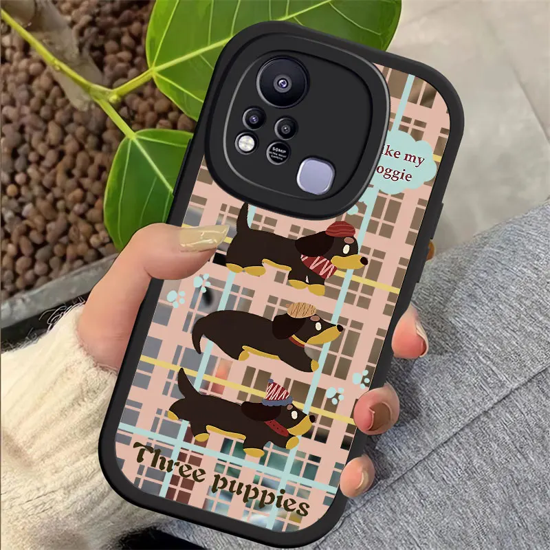 Чехол для infinix Hot 10S 11S 11 Play мягкий силиконовый зеркальный чехол 9 10 NFC Lite милой