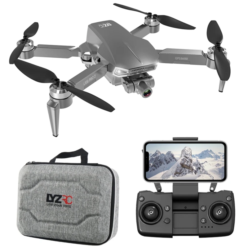 

LYZRC L106 PRO 2 5G WIFI FPV GPS with 4K HD ESC Camera Two-axis Anti-shake Gimbal 25mins Flight Time Brushless RC Drone