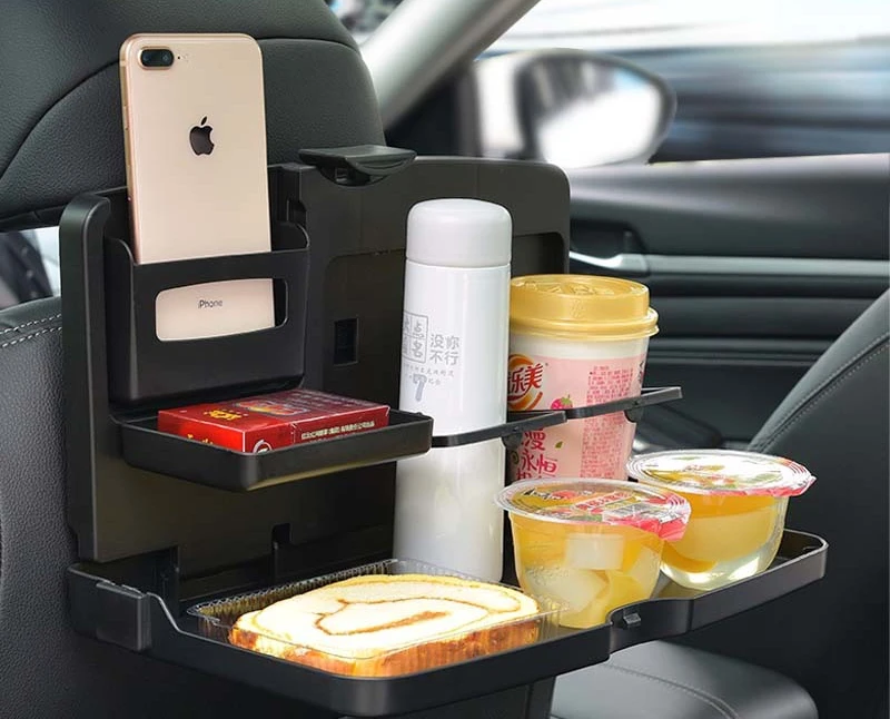 

Автомобильный стол со спинкой стула, обеденный стол, многофункциональные полки, детский обеденный поднос, автомобиль со складным кронштейн...