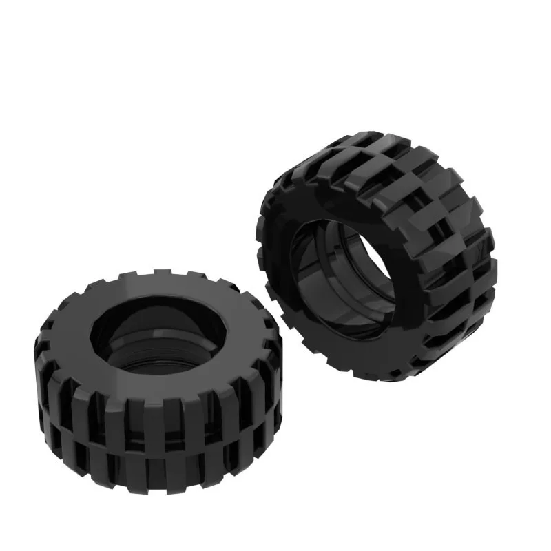 Pinlepai 92402 блочные шины кирпич колесные обода детали конструктор набор колес