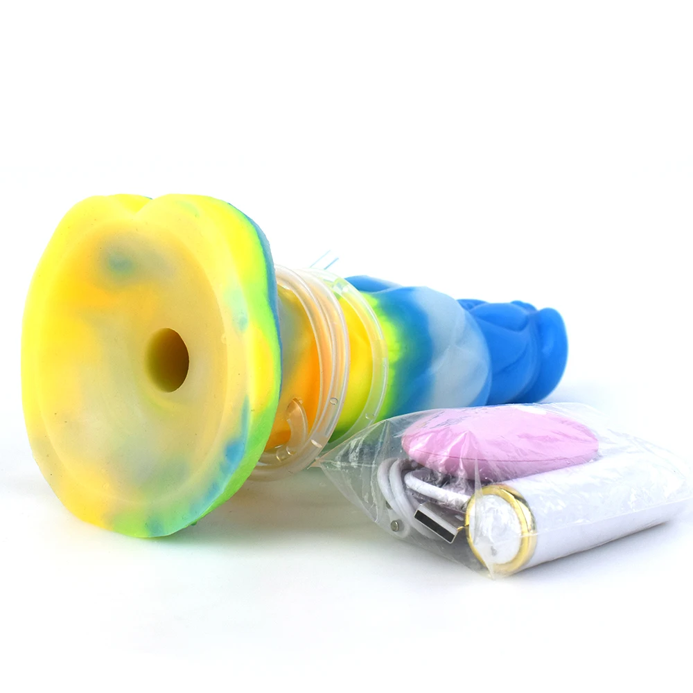 Фаллоимитатор FAAK с пультом дистанционного управления Завязывающийся узел Пенис