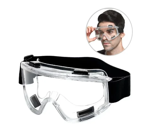 

Защитные очки с защитой от брызг и пыли, рабочие лабораторные очки, защита глаз, защитные очки для промышленных исследований, прозрачные линзы