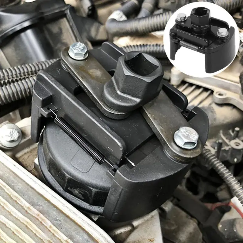 60-80 мм регулируемый ключ для масляного фильтра автомобиля инструмент удаления