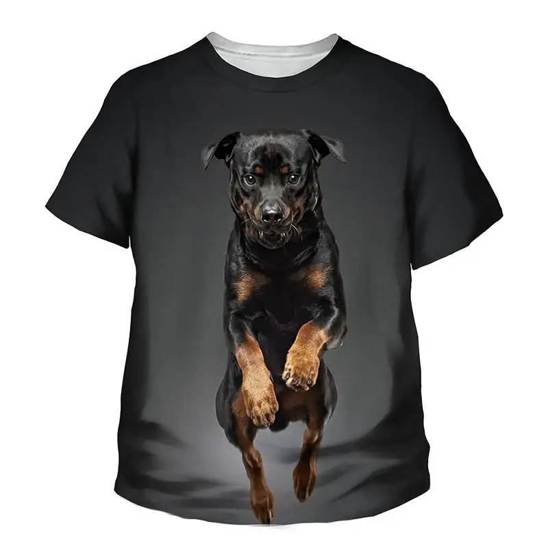 

NEW Summer Fashion Casual T-shirt 3d Dogs Printed Tee Cute Animals Oversized XXS-6XL O-Neck Short Sleeve Tops Tee for Men