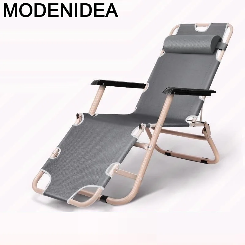 

Bain De Soleil Plegable Recliner Chair Silla Playa Cama Camping Patio Lit Garden Outdoor Furniture Folding Bed Chaise Lounge