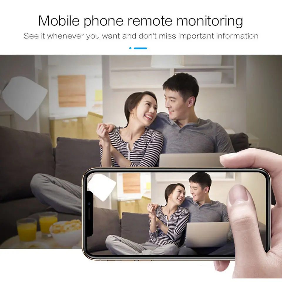 Мини-камера видеонаблюдения A11 HD 1080P Wi-Fi IP ночное видение |