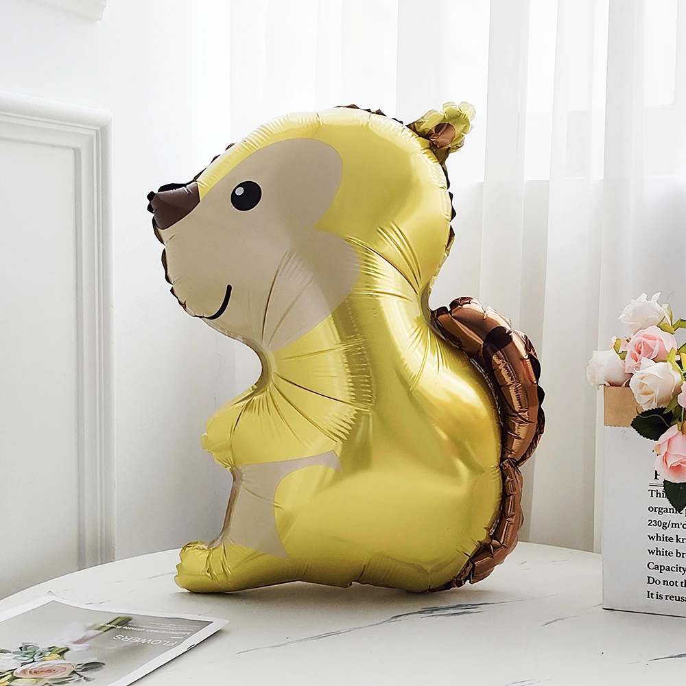 39 шт. набор из фольги в виде белки енота лисы